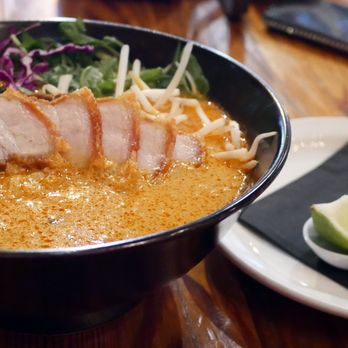 Bida Manda - Crispy Pork Belly Soup - Laotian Near Me - Raleigh, North Carolina