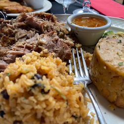 Old San Juan Latin Cuisine & Rum Bar - Pernil, Mofongo with Meat