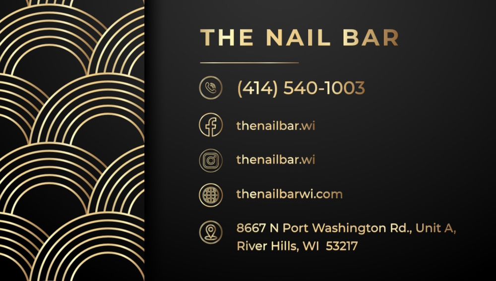 THE NAIL BAR 8667 North Port Washington Rd, Milwaukee, Wisconsin
