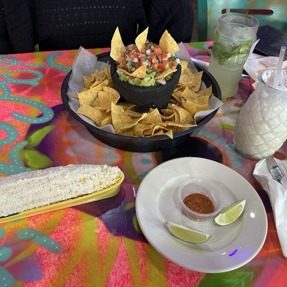 Elote, guacamole Elote, guacamole