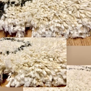 Hart's Steam Cleaning - Urine spot (post cleaning) vs clean part of rug. - Carpet Cleaning Near Me