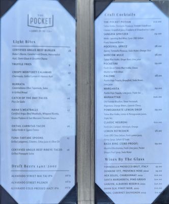 Menu photo 7 The Pocket Carmel-by-the-Sea, CA