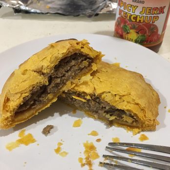 Minto Jamaican Market - Beef patty and jerk ketchup - International Grocery Near Me - Oakland, California Minto Jamaican Market - Beef patty and jerk ketchup - International Grocery Near Me - Oakland, California