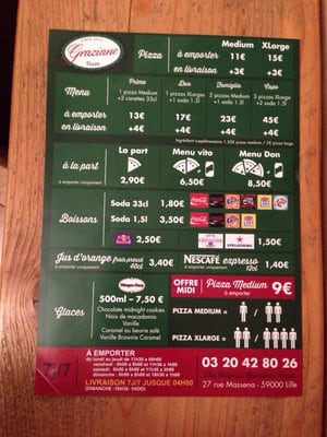 Menu photo 3 Graziano Pizza Lille, 59