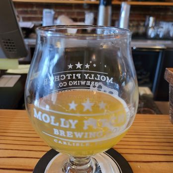 Molly Pitcher Brewing - a glass of beer - Burgers Near Me - Carlisle, Pennsylvania Molly Pitcher Brewing - a glass of beer - Burgers Near Me - Carlisle, Pennsylvania
