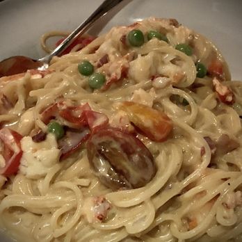 Jo's American Bistro - Lobster Carbonara- A feast for the tastebuds! - New American Near Me - Newport, Rhode Island