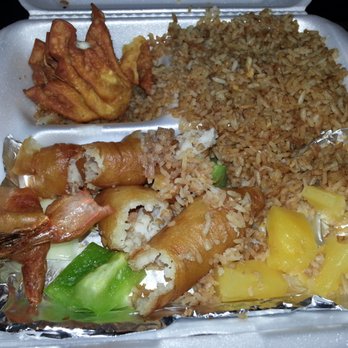 Orient Express - removed all the breading to try the shrimp alone.. shrimp was over cooked and hard.. i threw all this away.. - Chinese Near Me - Katy, Texas