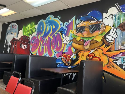 Old School Burger by null