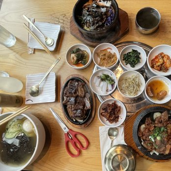Choi's Garden - mul naengmyeon, kalbi, banchan, bibimbap, and spicy pork plate - Korean Near Me - Honolulu, Hawaii Choi's Garden - mul naengmyeon, kalbi, banchan, bibimbap, and spicy pork plate - Korean Near Me - Honolulu, Hawaii