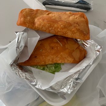 Amatitlan - Two (giant) chicken empanadas! - Breakfast & Brunch Near Me - Chicago, Illinois