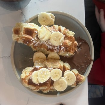 Talia's cafe - Croffles Banana - Breakfast & Brunch Near Me - Allen, Texas
