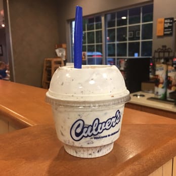 Culver's - They call this a concrete mix. It's ice cream custard - Burgers Near Me - Sheboygan, Wisconsin Culver's - They call this a concrete mix. It's ice cream custard - Burgers Near Me - Sheboygan, Wisconsin