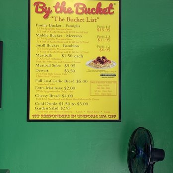 By The Bucket - Italian Near Me - Mesa, Arizona