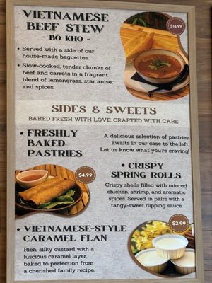Menu photo 2 220C Banh Mi and Sweets Matthews, NC Menu photo 2 220C Banh Mi and Sweets Matthews, NC