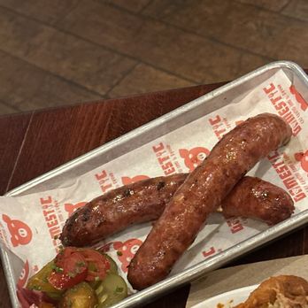 Domestic - Jalapeño cheddar sausage - Barbeque Near Me - Covina, California Domestic - Jalapeño cheddar sausage - Barbeque Near Me - Covina, California