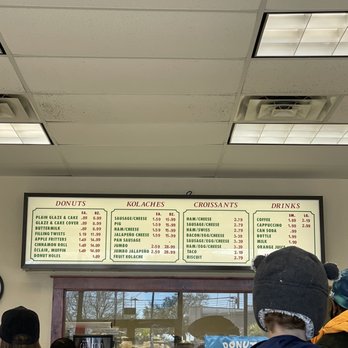 Grand Donuts - the menu of the restaurant - Donuts Near Me - Austin, Texas