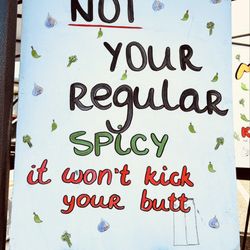 Dana Point Farmers Market - A stall that sells Hot Jam from Abkhazia