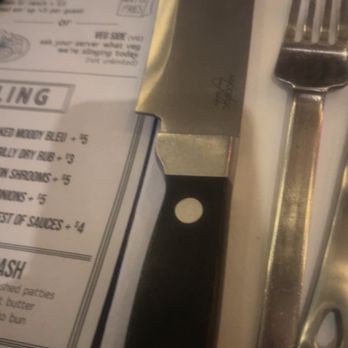 Steak Cleveland - Look at that knife - Steakhouses Near Me - Cleveland, Ohio