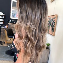 Partial Balayage + Haircut