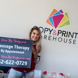 Bless Thy Bodywork - The amazing team at Copy & Print Warehouse did a fantastic job on making my yardsigns.