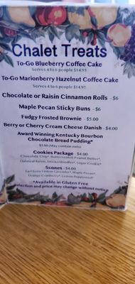 Menu photo 2 Chalet Restaurant & Bakery Newport, OR Menu photo 2 Chalet Restaurant & Bakery Newport, OR
