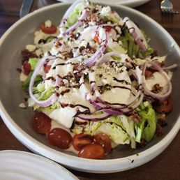 Wedge salad. It was good.