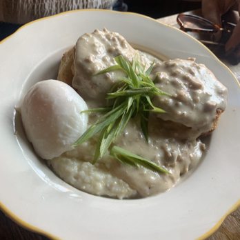 Cane and Table - Biscuit and gravy - Cocktail Bars Near Me - New Orleans, Louisiana