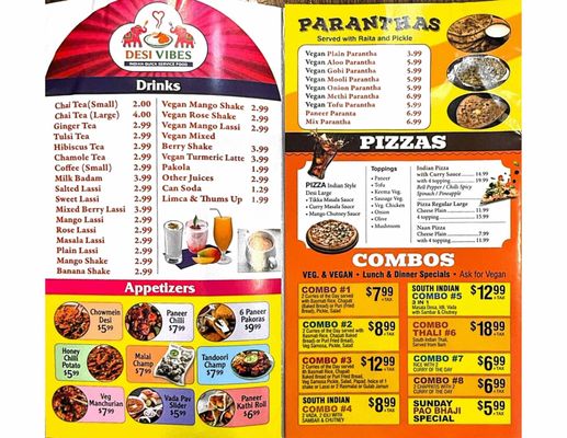 Menu photo 2 Desi Vibes Winnetka, CA
