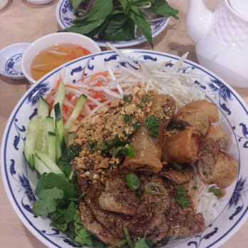 Pho Nguyen - Pork and eggroll bun - Vietnamese Near Me - Milpitas, California Pho Nguyen - Pork and eggroll bun - Vietnamese Near Me - Milpitas, California