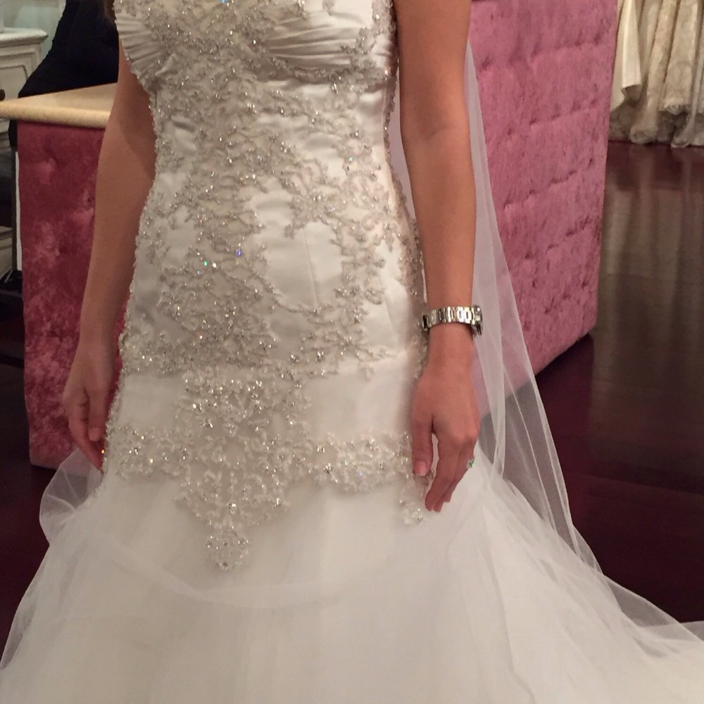 Linda's Couture - Before: appliqué was asymmetrical and crooked. - Sewing & Alterations Near Me - Beverly Hills, California Linda's Couture - Before: appliqué was asymmetrical and crooked. - Sewing & Alterations Near Me - Beverly Hills, California
