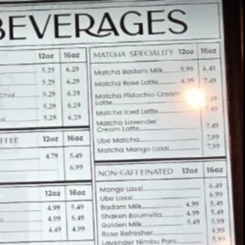 Chaiwale & Co - Matcha price comparison ube vs regular - Desserts Near Me - Riverside, California Chaiwale & Co - Matcha price comparison ube vs regular - Desserts Near Me - Riverside, California