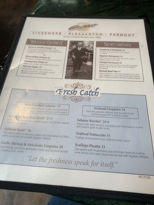Menu photo 7 Strizzi's Restaurant Livermore, CA