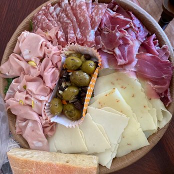 Olio E Limone Ristorante - Chefs choice small meat and cheese tray - Italian Near Me - Santa Barbara, California Olio E Limone Ristorante - Chefs choice small meat and cheese tray - Italian Near Me - Santa Barbara, California