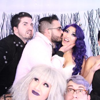 Fotopod Booth - Thank you Fotopod Booth for making our wedding photos unique to our gothic under the sea theme! All the photos came out perfect! - Photo Booth Rentals Near Me Fotopod Booth - Thank you Fotopod Booth for making our wedding photos unique to our gothic under the sea theme! All the photos came out perfect! - Photo Booth Rentals Near Me