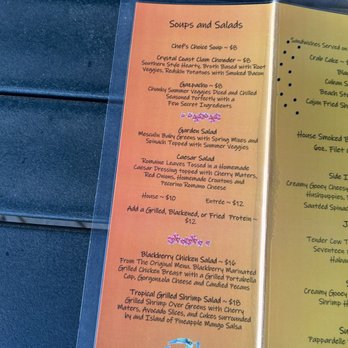 Crab's Claw Oceanfront Caribbean Restaurant - Menu, soups and salads - Seafood Near Me - Atlantic Beach, North Carolina Crab's Claw Oceanfront Caribbean Restaurant - Menu, soups and salads - Seafood Near Me - Atlantic Beach, North Carolina