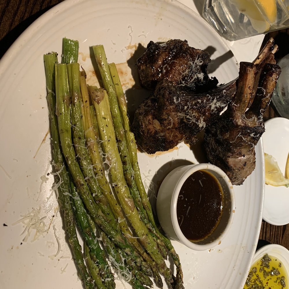 Carrabba's Italian Grill - Lamb chops with asparagus - Italian Near Me - Macon, Georgia Carrabba's Italian Grill - Lamb chops with asparagus - Italian Near Me - Macon, Georgia
