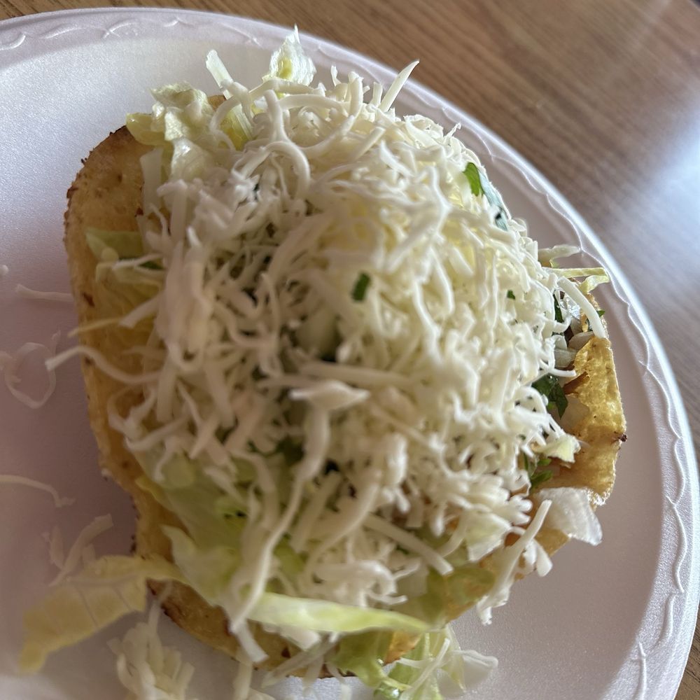 Fiesta Grill 2 - Hard shell shredded beef taco - Mexican Near Me - Huntington Beach, California