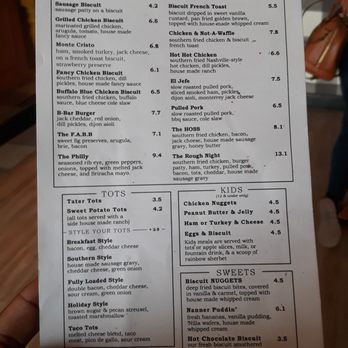 The Biscuit Bar - Menu - Breakfast & Brunch Near Me - Plano, Texas
