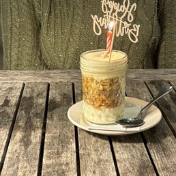 Free birthday dessert. Free birthday dessert.