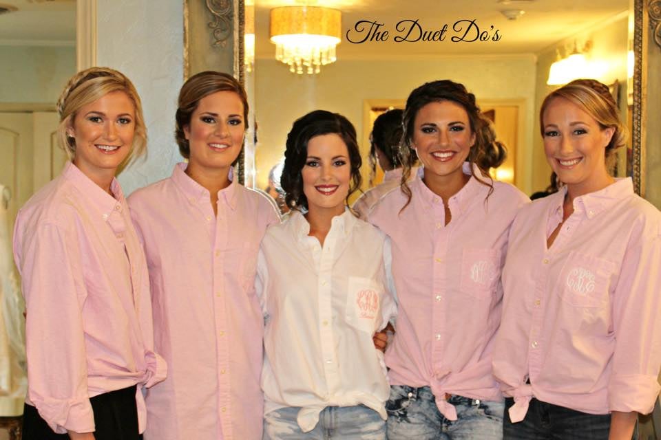 The Duet Do's in Salon Boutique Logo