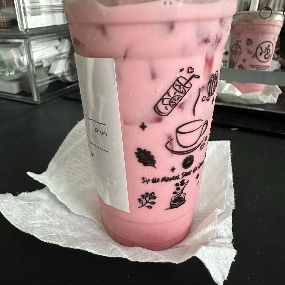Sip Munch Cafe - Strawberry milk - Coffee & Tea Near Me - Austin, Texas