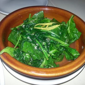 TAVERNA - Sauteed Spinach - Italian Near Me - Jacksonville, Florida