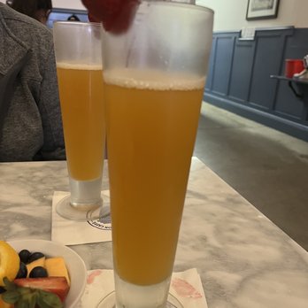 Immigrant Son Caffe - OMG....peach Bellini - New American Near Me - Ventura, California Immigrant Son Caffe - OMG....peach Bellini - New American Near Me - Ventura, California