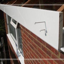Guttaclean Ltd - We only replace and use an 18mm replacement Upvc board with poly coated, stainless, ringshank fixings.