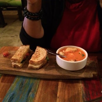 TownHall - Cheese sandwich and tomato bisque- my friend loved her meal. - New American Near Me - Cleveland, Ohio