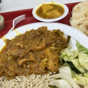 Kabob Palace - Chicken curry special.  Delicious! - Afghan Near Me - Arlington, Virginia