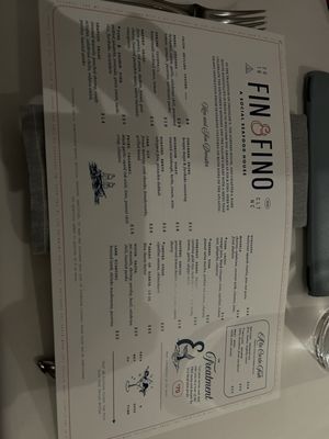 Menu photo 8 Fin & Fino Charlotte, NC