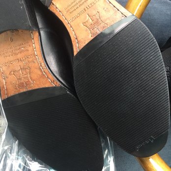 Elegant Shoe Repair - Vibram topy glue to outsole on Beckett Simonon 70$ pair - Shoe Repair Near Me - Brooklyn, New York Elegant Shoe Repair - Vibram topy glue to outsole on Beckett Simonon 70$ pair - Shoe Repair Near Me - Brooklyn, New York