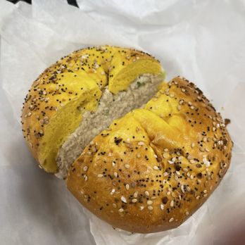 Stuff A Bagel - Bagel and Tuna Salad Sandwich - Bagels Near Me - Farmingdale, New York