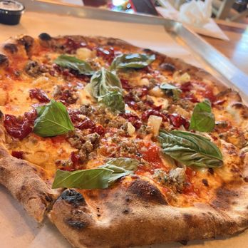 Forno Napoli - Similar to Margarita with sausage, red sauce - Pizza Near Me - Buffalo, New York